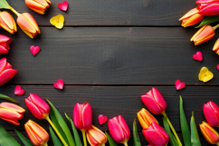 Tulip Flower Frame Background Product Image 1