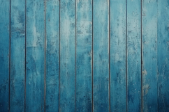 Blue Wood Fence Background Wallpaper Product Image 1