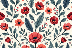 Flower Pattern Background Product Image 1