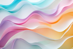 Abstract Colorful Waves Background Wallpaper Product Image 1