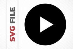 Music Button SVG File Product Image 1