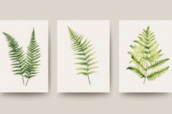 Fern Leaf Background Wallpaper Product Image 1