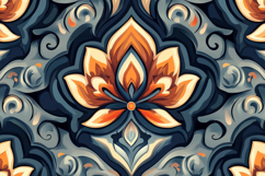 Flower Pattern Background Wallpaper Product Image 1