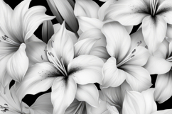 Lily Floral Background Wallpaper Product Image 1