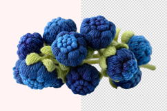 Crochet Blueberry Transparent PNG Product Image 1