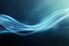 Blue Wave Background Wallpaper Product Image 1