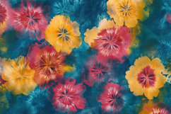 Abstract Flowers Background Wallpaper Product Image 1