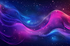 Abstract Cosmic Waves Background Wallpaper Product Image 1