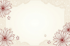 Floral Border background Product Image 1