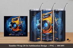 Land Measuring Instrument Tumbler Wrap Sublimation Design 5 Product Image 1