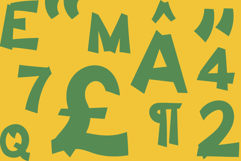 Bunkel - Playful Handdrawn Display Product Image 5