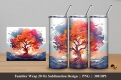 Natural Impressions Tumbler Wrap Sublimation Design 5 Product Image 1