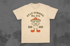 Stay Strong Keep Going Inspirational T-shirt Design Product Image 1