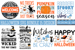 Halloween trending SVG Design | 15 Halloween SVG Design Product Image 1