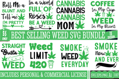 Weed SVG Bundle,Cannabis SVG Bundle,Weed SVGs Cut File Product Image 1