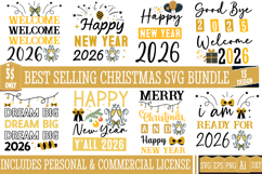 New Year 2026 SVG Bundle,New year svg bundle,Happy New Year Product Image 1