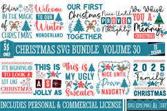 Christmas SVG Bundle,Christmas Sublimation Bundle,Christmas Product Image 1