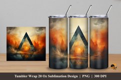 Imaginary Horror Tumbler Wrap Sublimation Design 5 Product Image 1