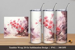Magnificent Views Tumbler Wrap Sublimation Design 5 Product Image 1