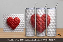 Love Pillow Tumbler Wrap Sublimation Design 5 Product Image 1