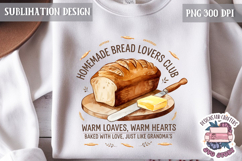 Homemade Food Club Quotes Sublimation Bundle 42 PNG Product Image 12