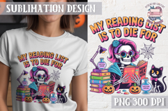 Halloween Skeleton Clipart PNG Sublimation Colored Sarcastic Product Image 1