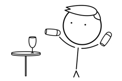 Bartender and waiter icons Product Image 5