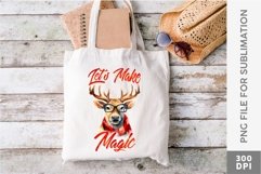 Christmas Reindeer Sublimation Designs Bundle Product Image 6