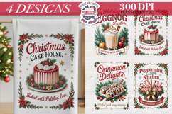 Christmas Vintage Quote Clipart PNG Sublimation 4 Design Product Image 1