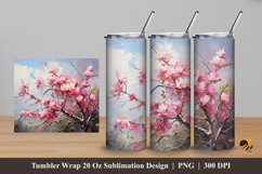 Nature Exploration Tumbler Wrap Sublimation Design 5 Product Image 1
