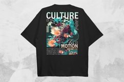 Culture in Motion Streetwear PNG T-shirt Design Product Image 1
