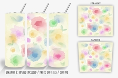 Watercolor Floral Summer Tumbler Wrap Bundle Product Image 5