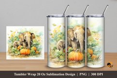 Animal Kingdom Tumbler Wrap Sublimation Design 5 Product Image 1