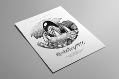 UFO Illustrated Indie Band Flyer Product Image 5