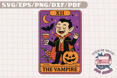 Halloween Tarot Card Funny SVG T shirt Quotes Design Product Image 1