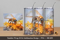 Natural Sweetness Tumbler Wrap Sublimation Design 5 Product Image 1