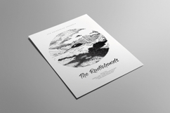 Mountain UFO Indie Band Flyer Product Image 5