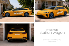 Station Wagon Mockup Set Product Image 5