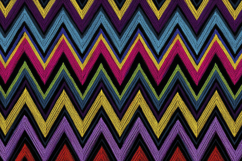 Colorful Zigzag Pattern Background Product Image 1