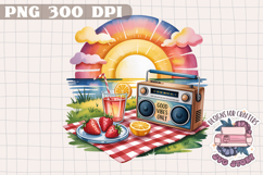 Summer Sublimation Design Beach Funny Holidays Ocean Breeze Product Image 1