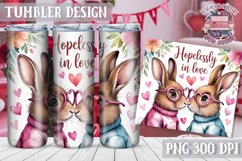 Sublimation Tumbler WRAP Love Design Quote Watercolor Animal Product Image 1