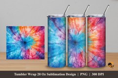 Watercolor Wood Texture Tumbler Wrap Sublimation Design 5 Product Image 1