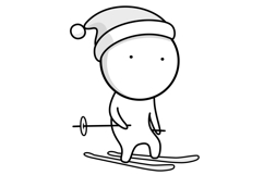 Sports icons, such as skiing and skating Product Image 5