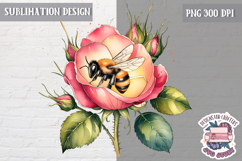 Spring Bee cute Sublimation Love Yellow Easter Honey Product Image 1