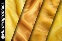 Fuzzy Yellow Digital Papers Bundle Product Image 5