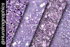Lavendar Glitter Digital Papers Bundle Product Image 5