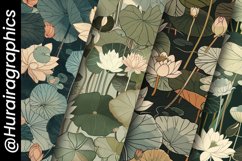 Vintage Flowers Digital Papers Bundle Product Image 5