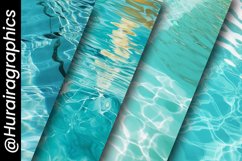 Water Glass Digital Papers - 04 Variations Product Image 5
