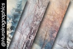 Winter Grunge Digital Papers Bundle Product Image 5