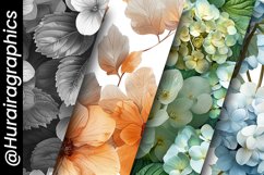 Flowers Digital Papers Bundle Product Image 5